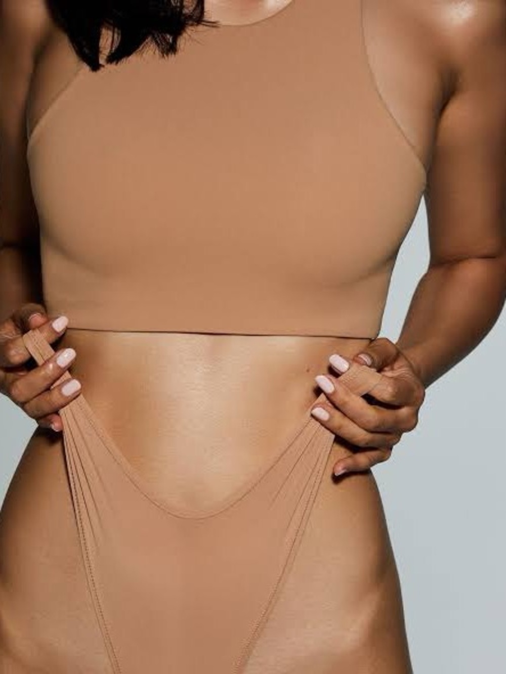 NEW Skims Limited Bronze Fits Everybody High Neck Bra - Picture 6 of 7